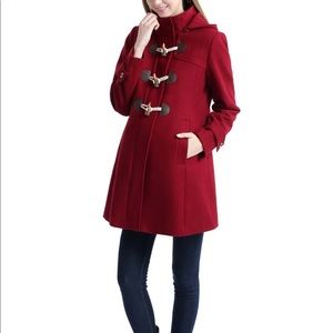 Kimi and Kai Maternity Duffle Toggle Coat
